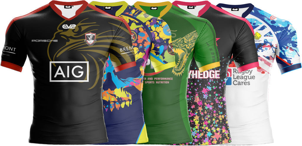 rugby league jersey design